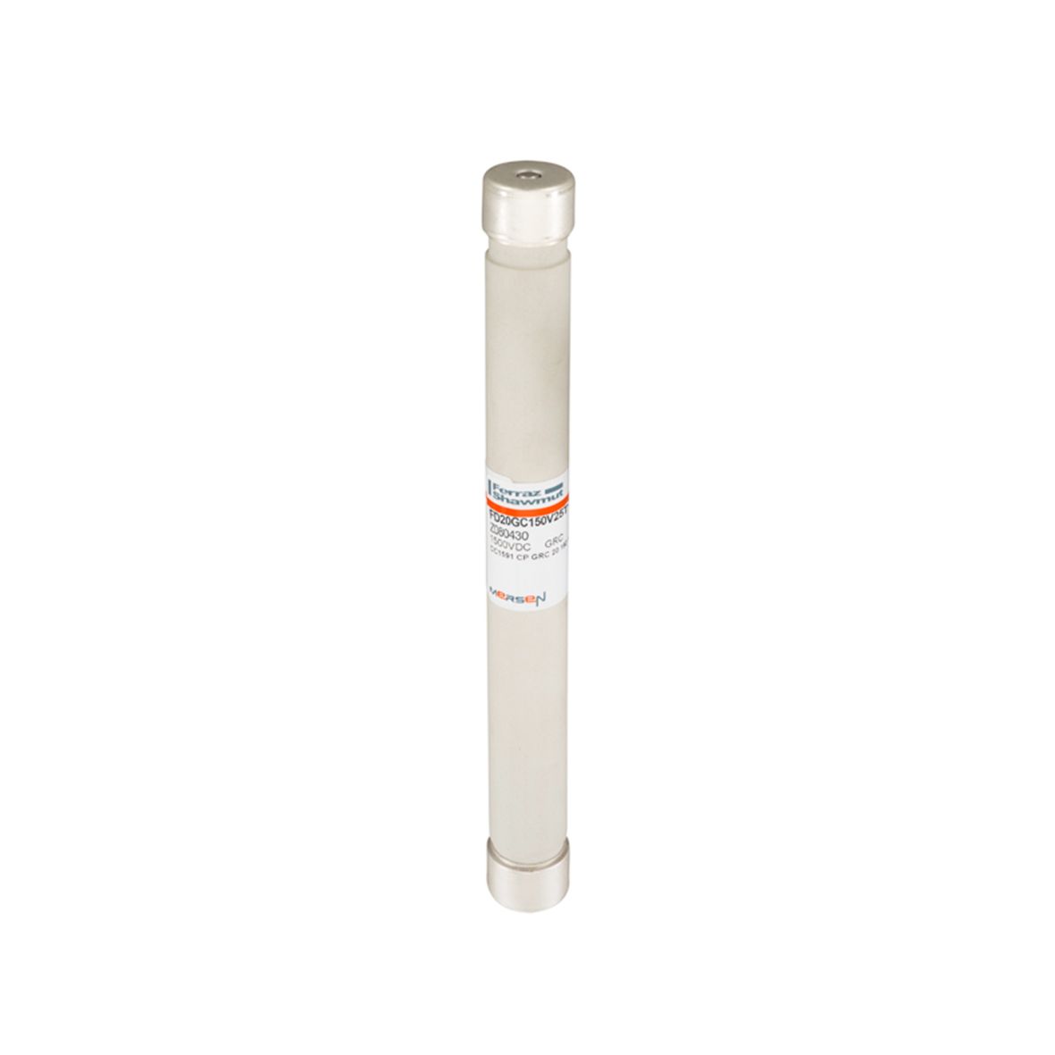 Z080430 - Cylindrical fuse-link gR 1500VDC 20x190, 25A with trip-indicator